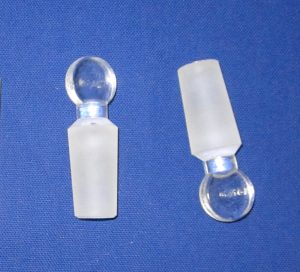 Round-head style glass stoppers