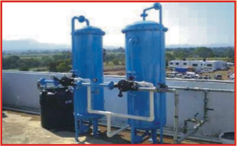 Water softener plants