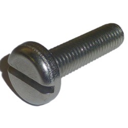 Steel Fasteners Pan Slotted Screw, Standard : DIN 7971
