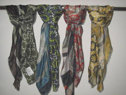 JSN OVERSEAS Silk Printed Scarves