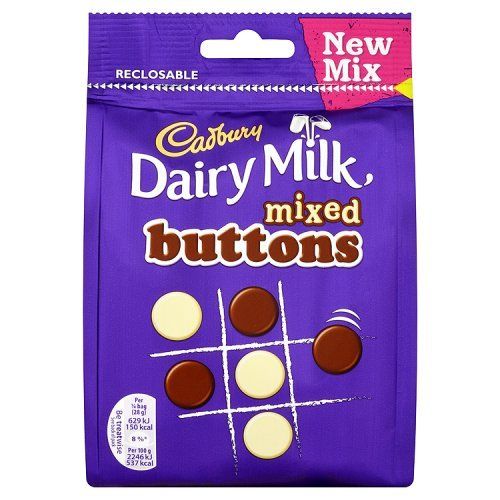Cadbury Milk Mixed Buttons 115g