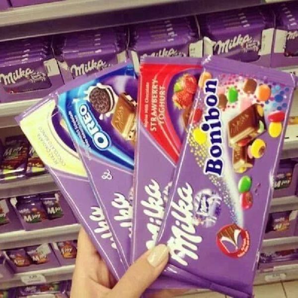 300g Milka Hazelnuts Chocolate