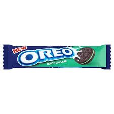 Oreo Mint Creme Biscuits 154G