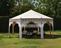 Decadent Garden Tent