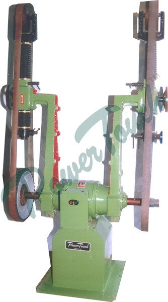 Double Ended Belt Grinding Machine