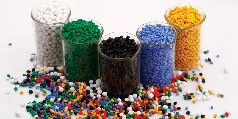 reprocessed plastic granules