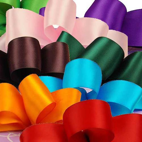 Satin Ribbon, Color : MULTICOLORS
