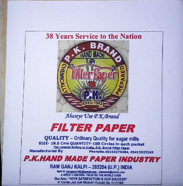 hand made filter paper