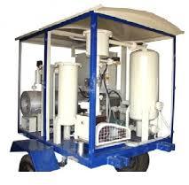 mobile transformer oil filtration plant