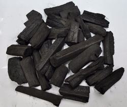 Wood charcoal, Shape : Lump