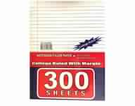 300 SHEETS COLLEGE RULED FILLER PAPER