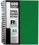 600 PAGES A4 SPIRAL NOTEBOOK