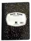 BLACK MARBLE 100 SHEETS COMPOSITION BOOKS, Size : 7.5 x 9.75