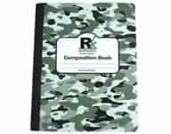 MILITARY MARBLE DESIGNS COMPOSITION NOTEBOOK