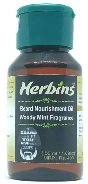 Herbins Beard Oil Woody Mint