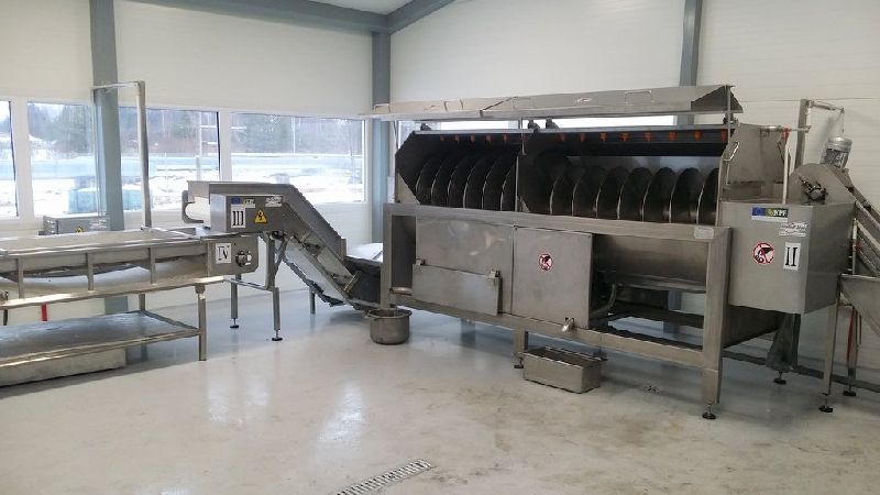 Continuous Operation Vegetable Processing Line