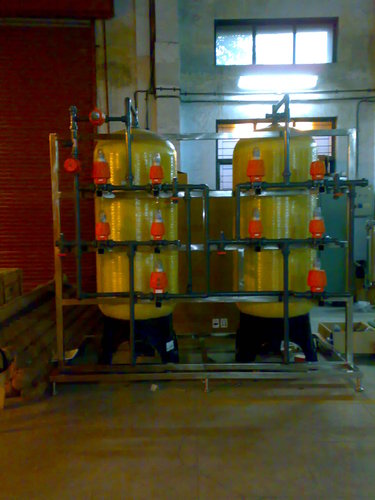 Auto FRP Two Bed DM Water Plant