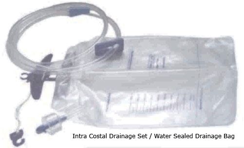 Intra Coastal Drainage Set / Water Sealed Drainage Bag