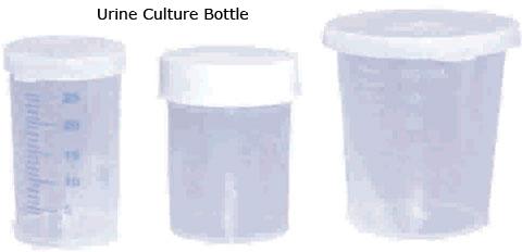 Urine culture bottle