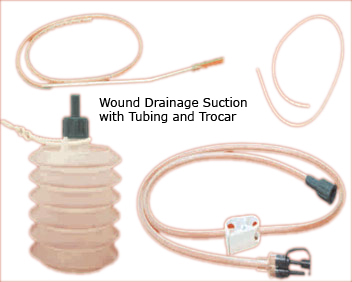 Close Wound Suction Unit