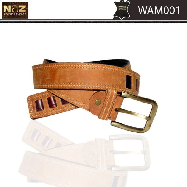 Genuine Leather Mens Casual Belt