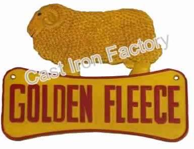 Golden Fleece Wall Plaque, Size : 28x23