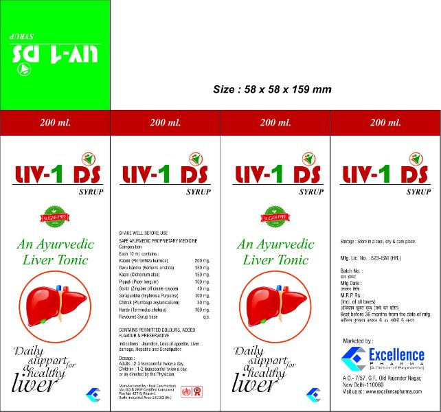 Liv-1 DS Liver Syrup