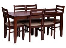 Dining table with chairs set, for Home Furniture, Size : 170*84*77