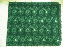 Embroidered African George Wrapper, Feature : Shrink-Resistant, Tear-Resistant