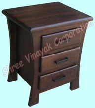 Wood Bedside Cabinet, for Home Furniture