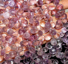 Pink Amethyst Faceted Drops Shape Beads, Color : 100% Natural Color