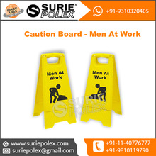 Plastic Caution Board, Color : yellow