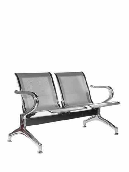 2 Seater Stainless Steel Chair