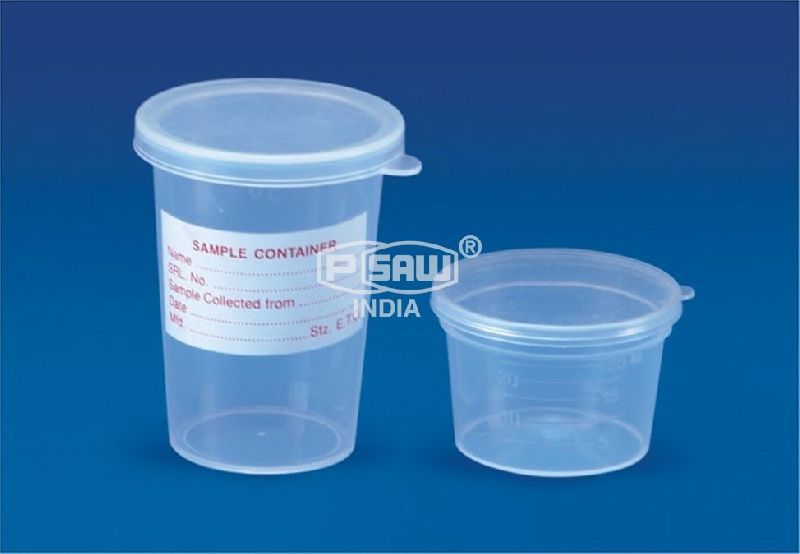 Polypropylene Sample plastic Container