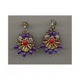 EARRING VIOLET