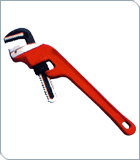 Heavy Duty Offset Pipe Wrench, Length : 10inch