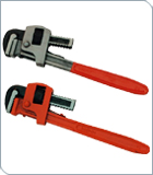 Polished Metal Stillson Pipe Wrench, Length : 10inch