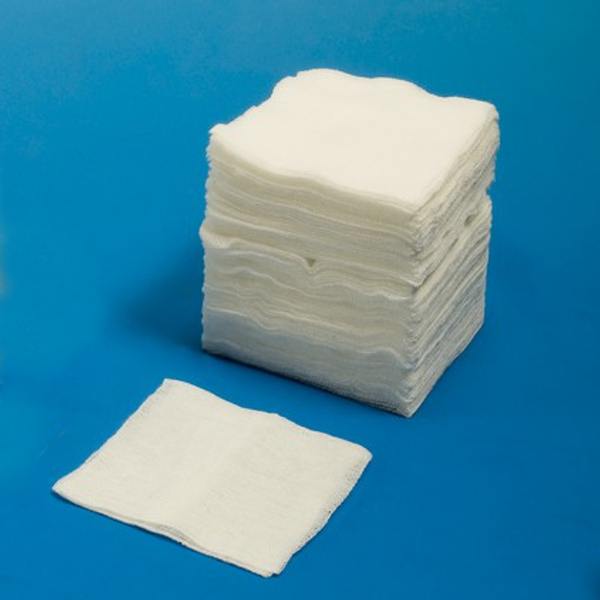Square Soft Gauze Dressing Pad, for Clinical, Packaging Type : Paper Box, Plastic Packet