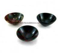 Blood Agate Bowl, Size : 2 Inch