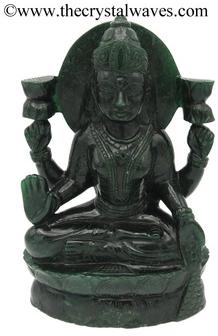 Hand Carved Goddess Lakshmi Ji Idol, Style : Religious