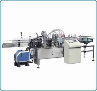 Hot Melt Wet Glue Labeling Machine