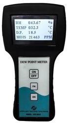  portable dew point meter, for Industrial, Color : Black