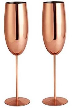 Copper Champagne Goblet, Drinkware Type : Mugs