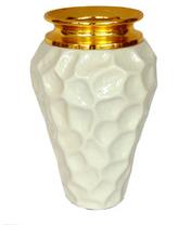 Tihami Impex Aluminium Ivory Flower Vase, Style : Europe
