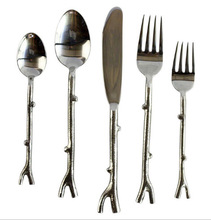Stainless Steel Branch Flatware Cutlery Set