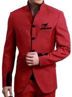 oyal Look Designer Gray Wedding Indowestern coat