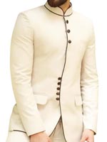 Traditional Ivory Jodhpuri Suit