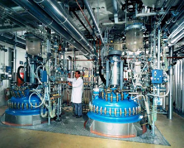 Distillation Assembly on Glass Lined Reactor