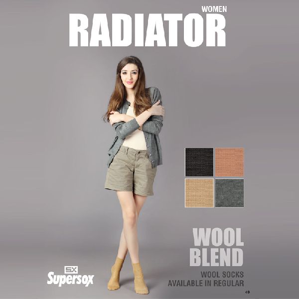 Plain Ladies Woolen Socks, Feature : Easy Washable, Impaccable Finish, Skin Friendly, SoftTexture