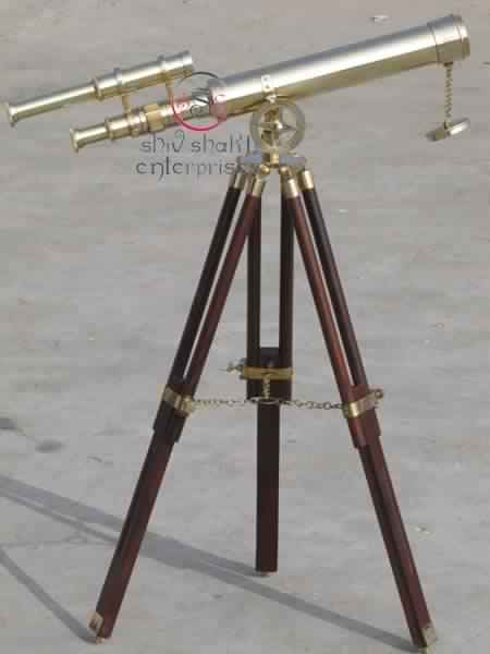 Polish Floor Standing Telescope